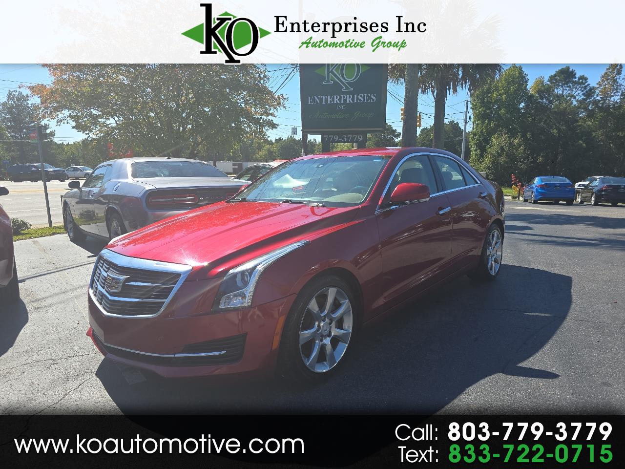 2015 Cadillac ATS Sedan 4dr Sdn 2.0L Luxury RWD