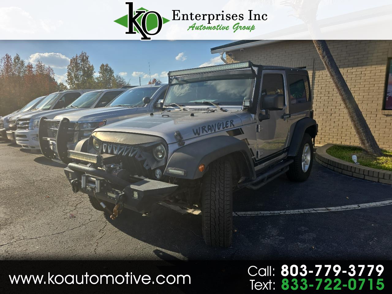 2014 Jeep Wrangler 4WD 2dr Sport