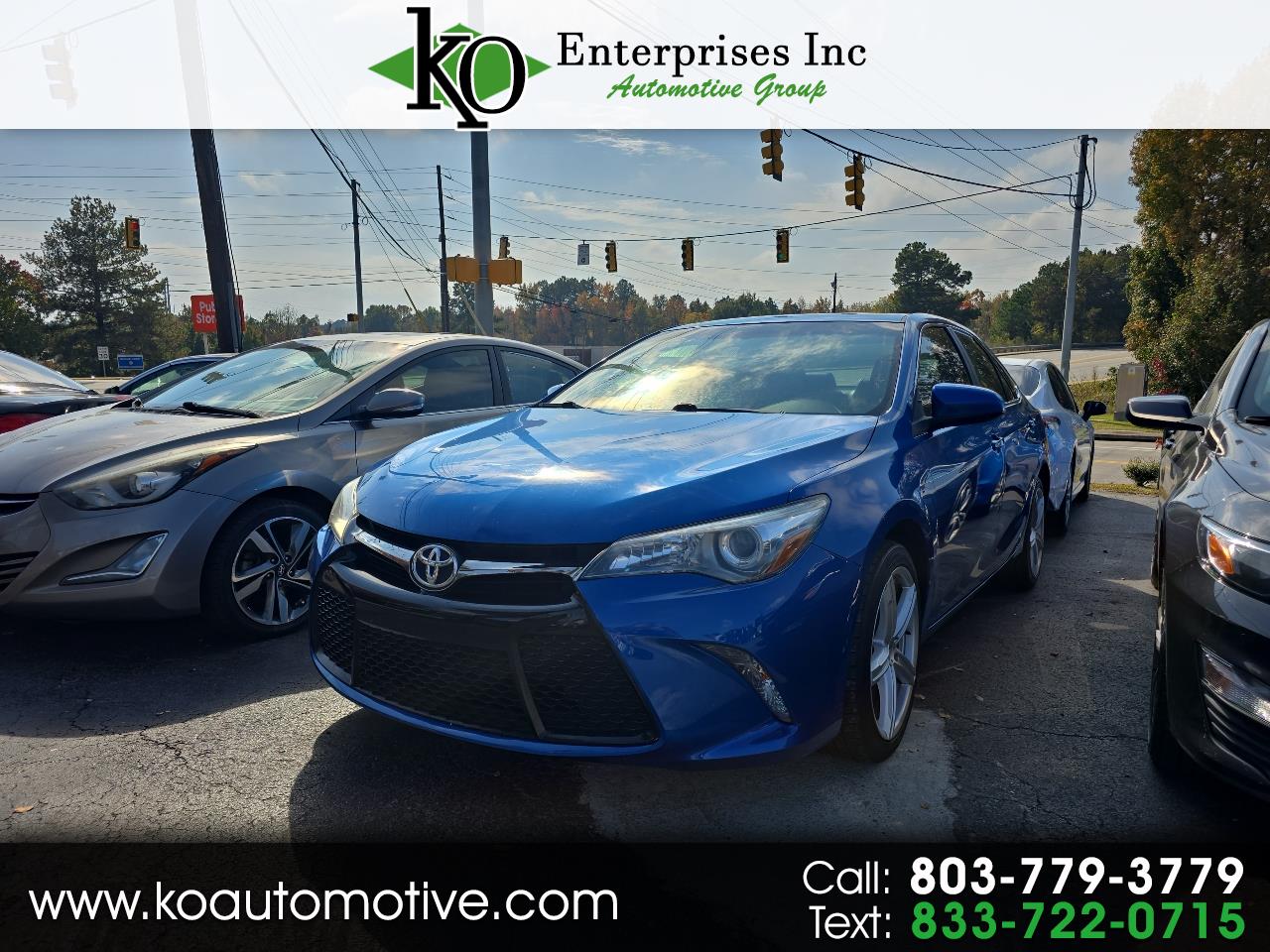 2016 Toyota Camry 4dr Sdn I4 Auto SE Sport (Natl) *Ltd Avail*