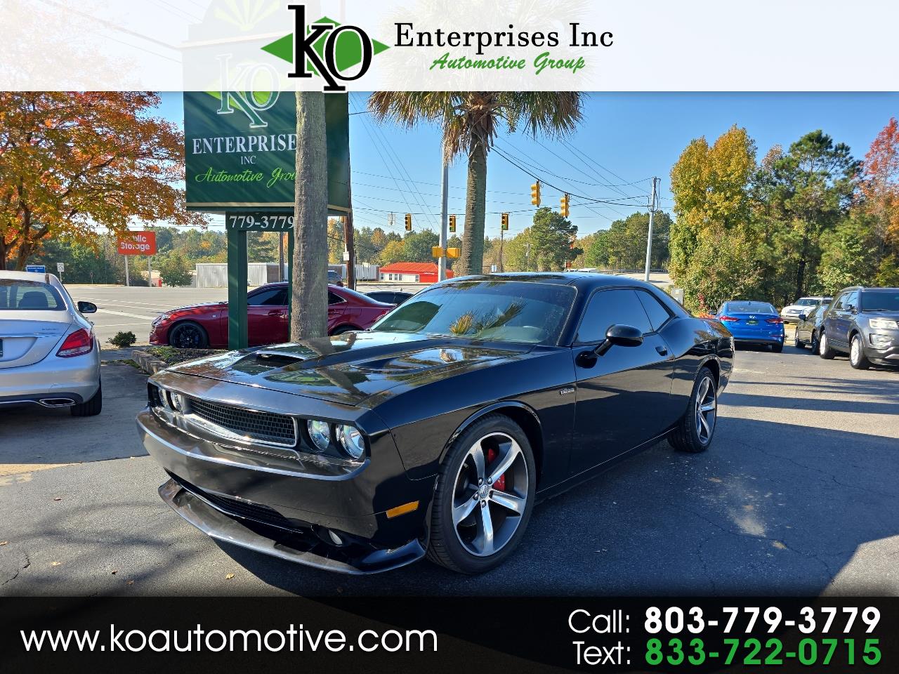 2014 Dodge Challenger 2dr Cpe R/T 100th Anniversary Appearance Group