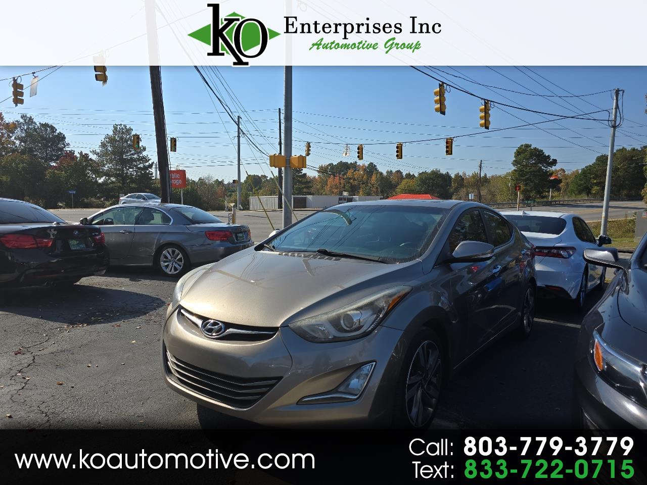 2015 Hyundai Elantra 4dr Sdn Auto Limited (Alabama Plant)