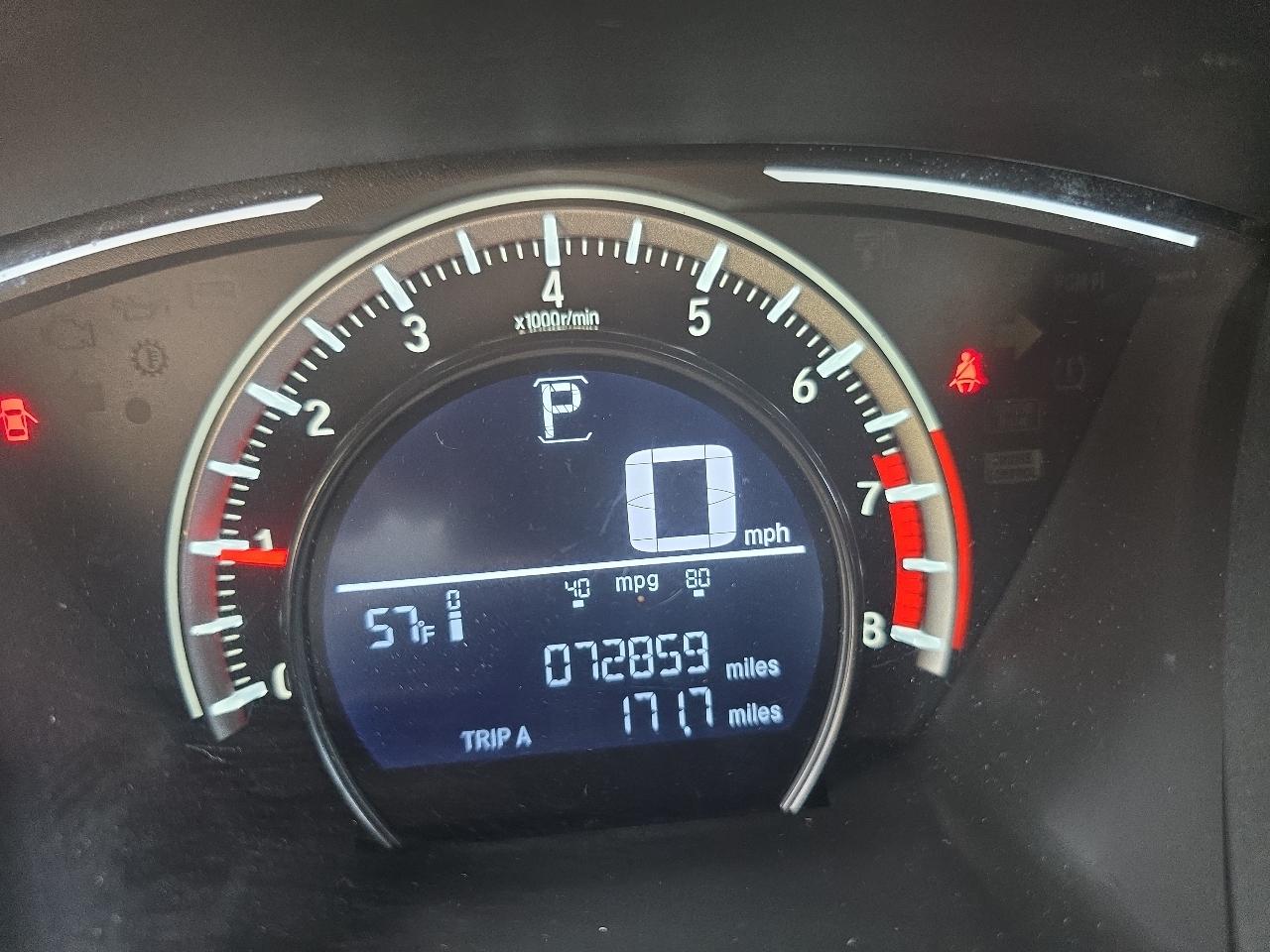 Honda Civic Sedan LX CVT 2017