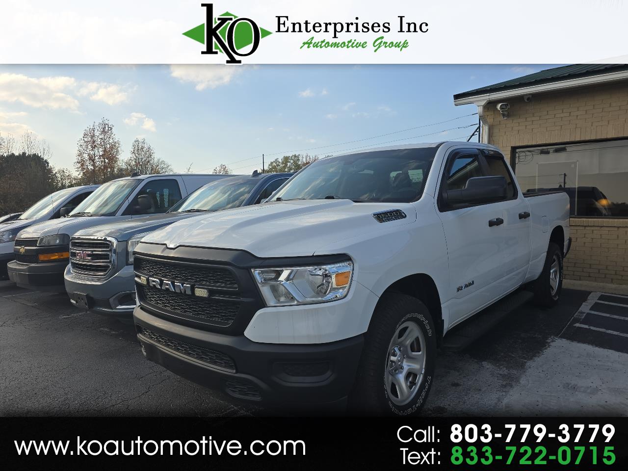 2020 RAM 1500 Tradesman 4x4 Quad Cab 6'4" Box