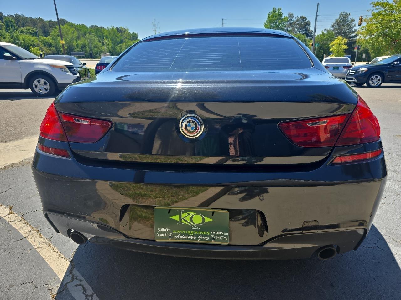 BMW 6 Series 4dr Sdn 640i RWD Gran Coupe 2015