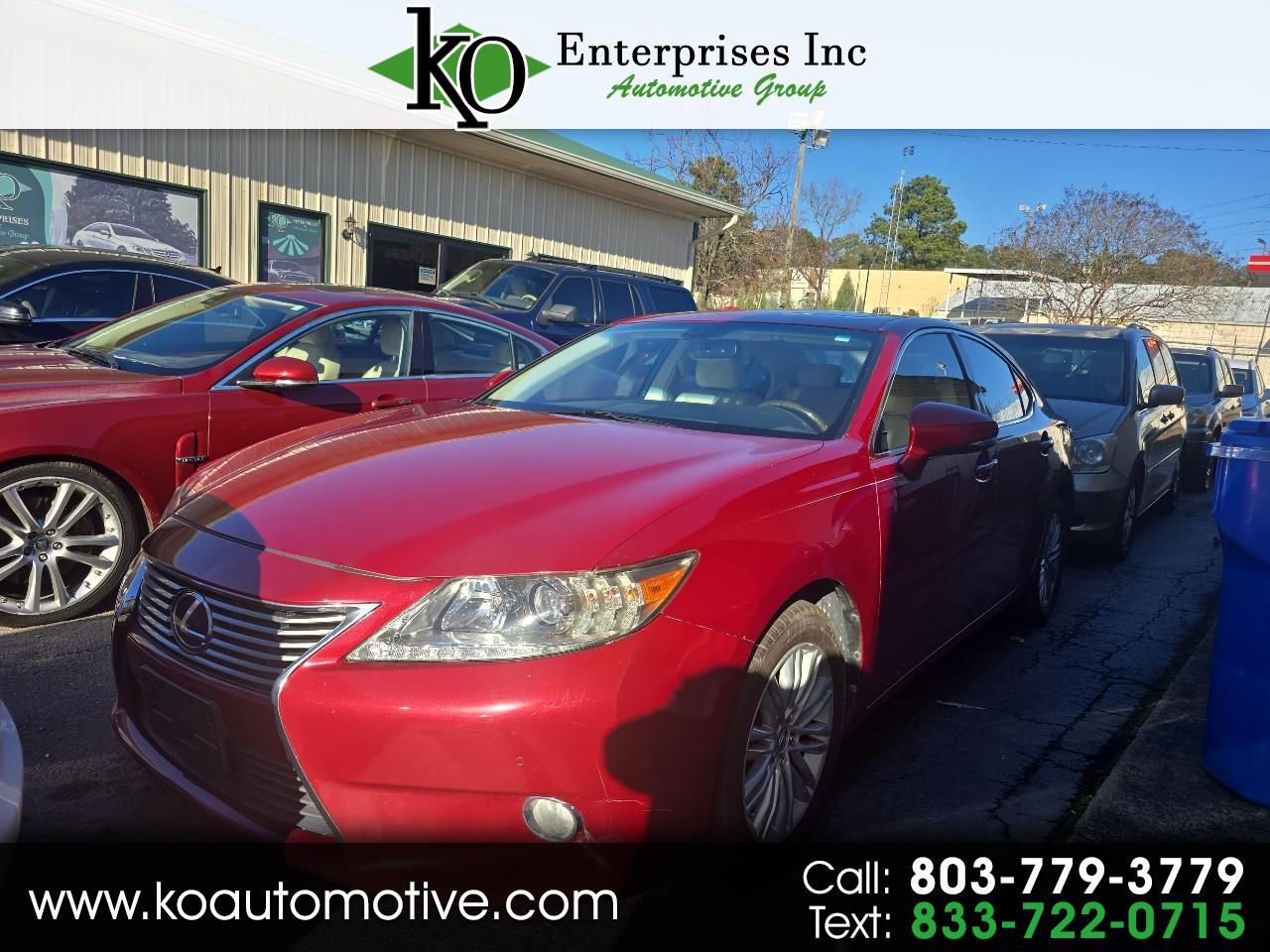2013 Lexus ES 350 4dr Sdn
