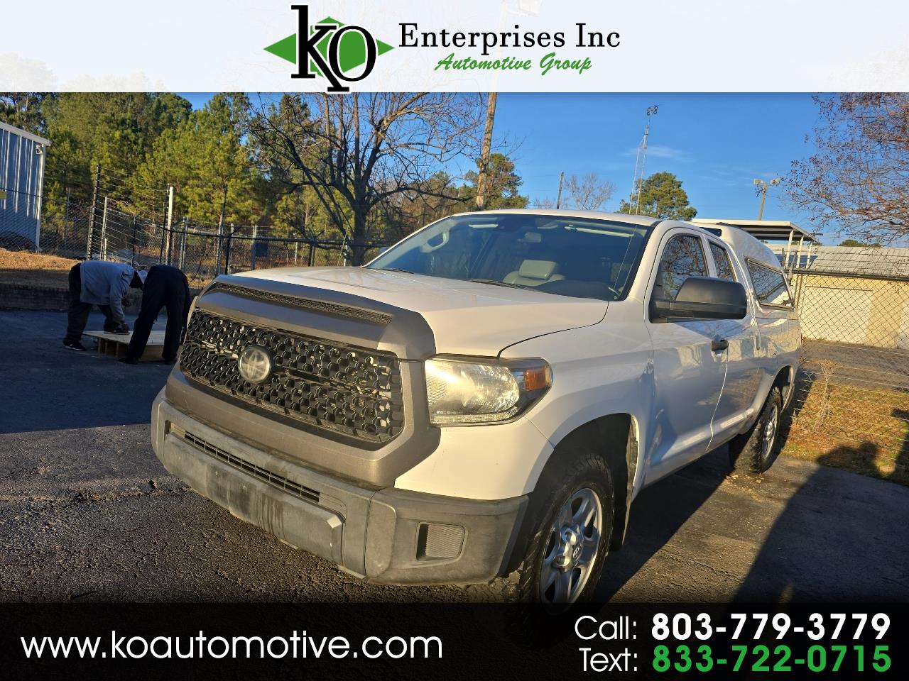 2019 Toyota Tundra 2WD SR5 Double Cab 6.5' Bed 4.6L (Natl)