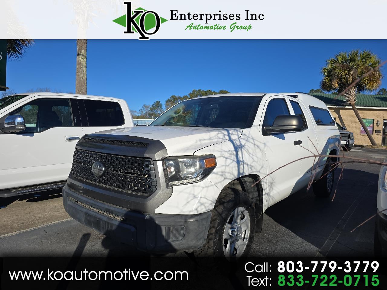 2019 Toyota Tundra 2WD SR5 Double Cab 6.5' Bed 4.6L (Natl)