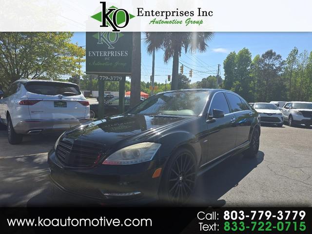 Black 2012 Mercedes-Benz S-Class S 550 4MATIC Sedan All-Wheel Drive Automatic