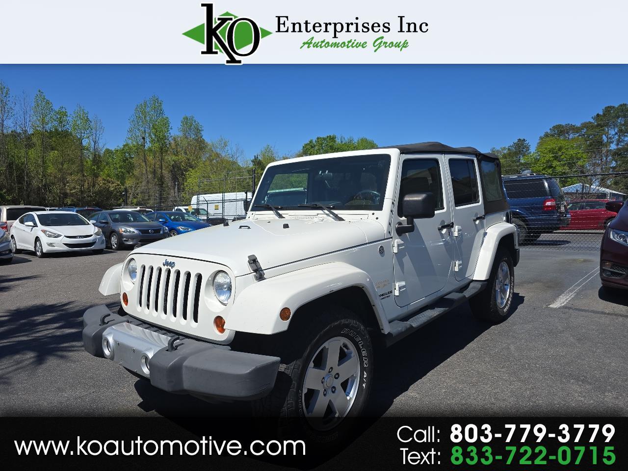 2010 Jeep Wrangler Unlimited 4WD 4dr Sahara