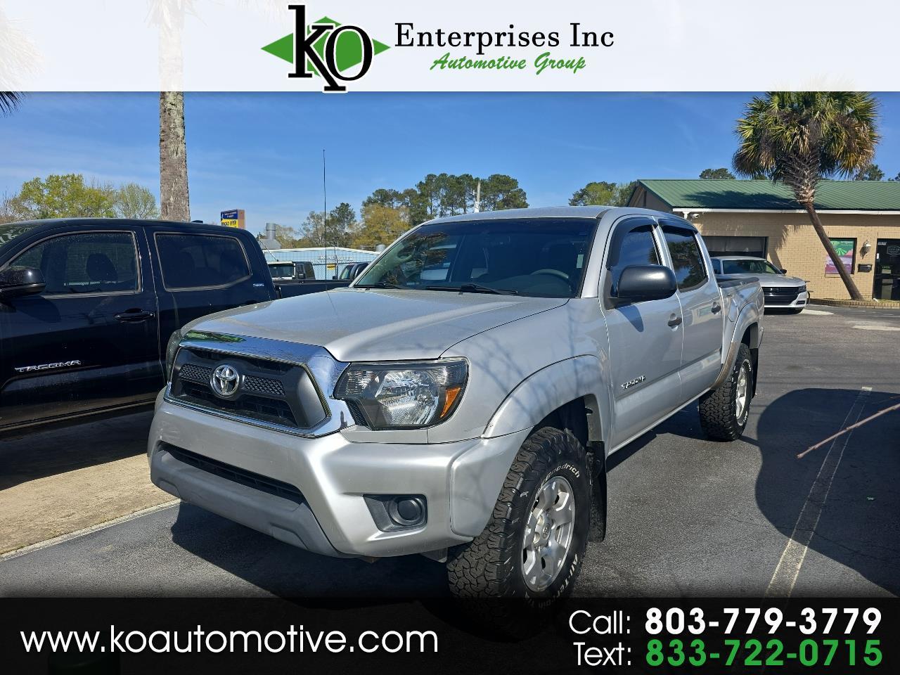 2013 Toyota Tacoma 2WD Double Cab I4 AT PreRunner (Natl)