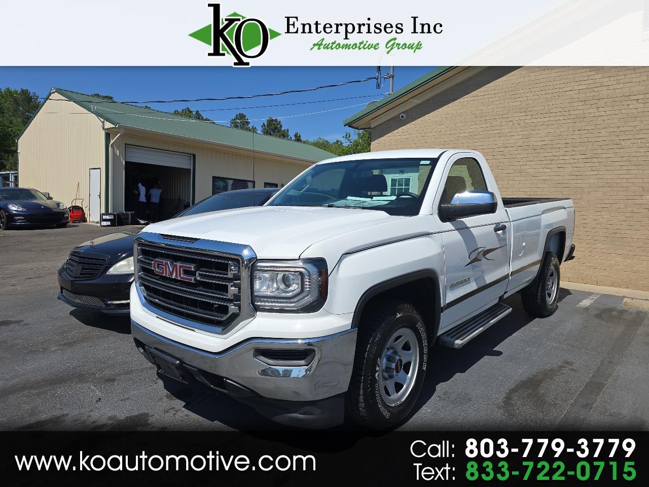GMC Sierra 1500 2WD Reg Cab 133.0" 2018