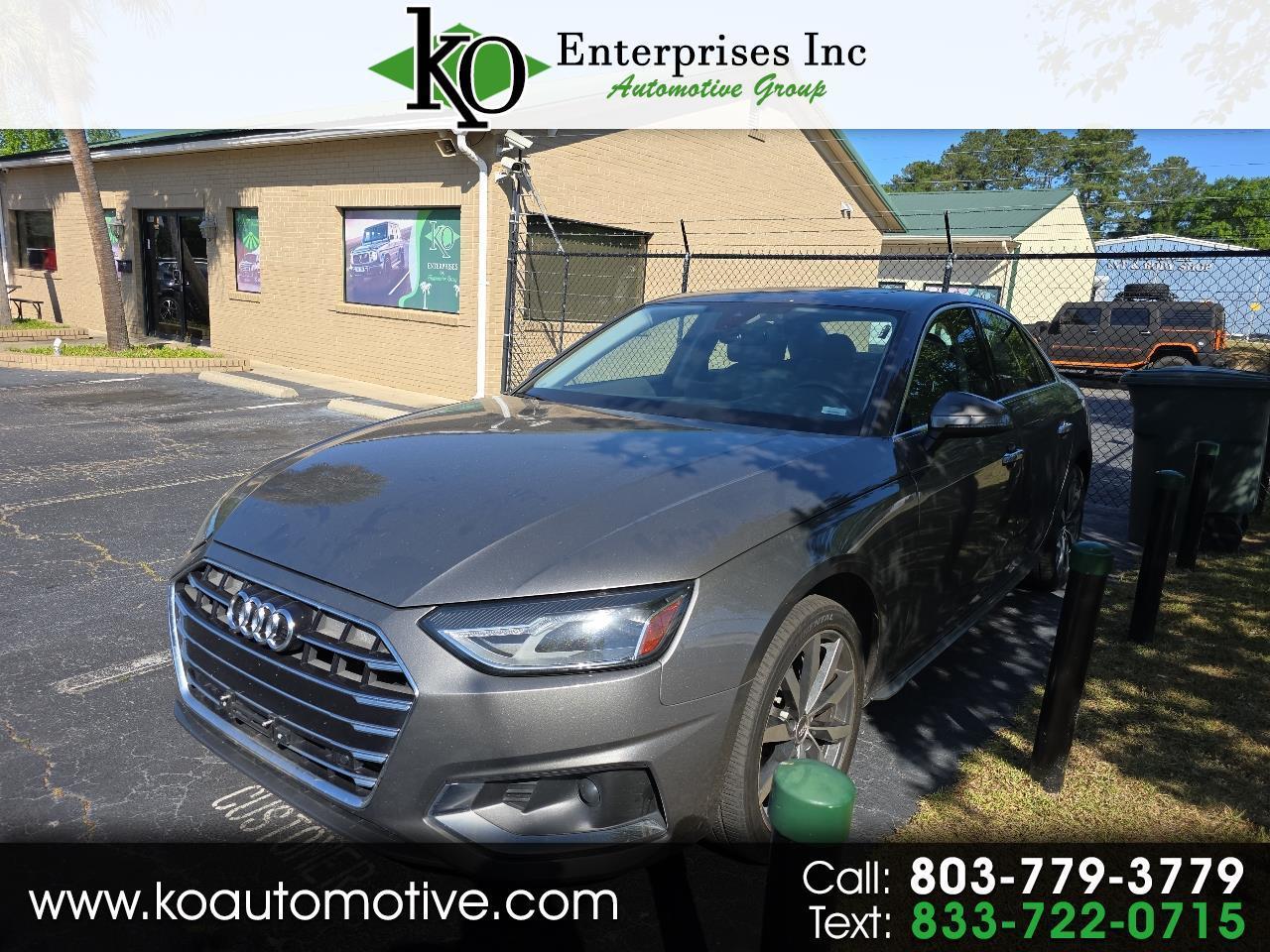 2020 Audi A4 Sedan Premium 40 TFSI