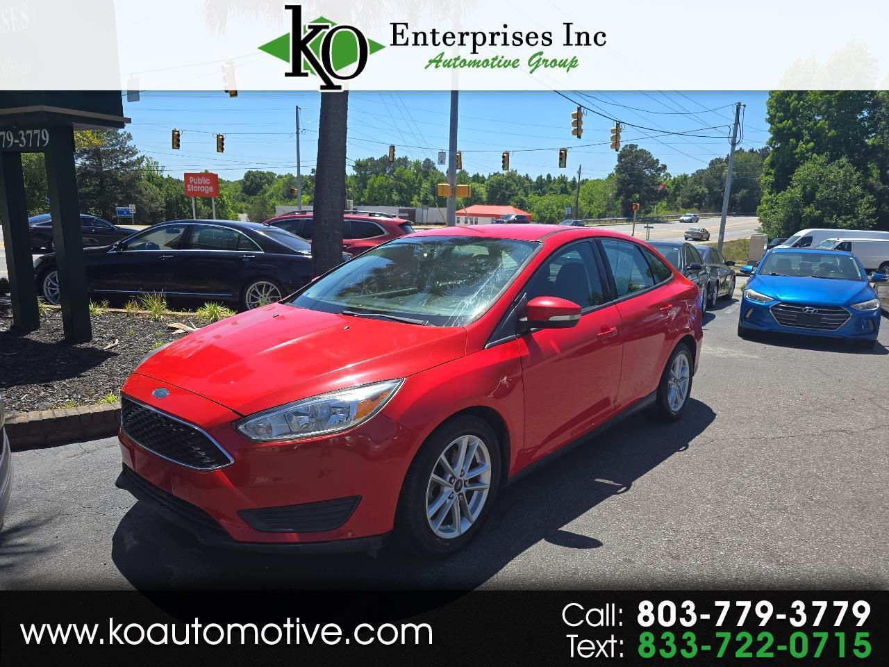 Ford Focus 4dr Sdn SE 2016