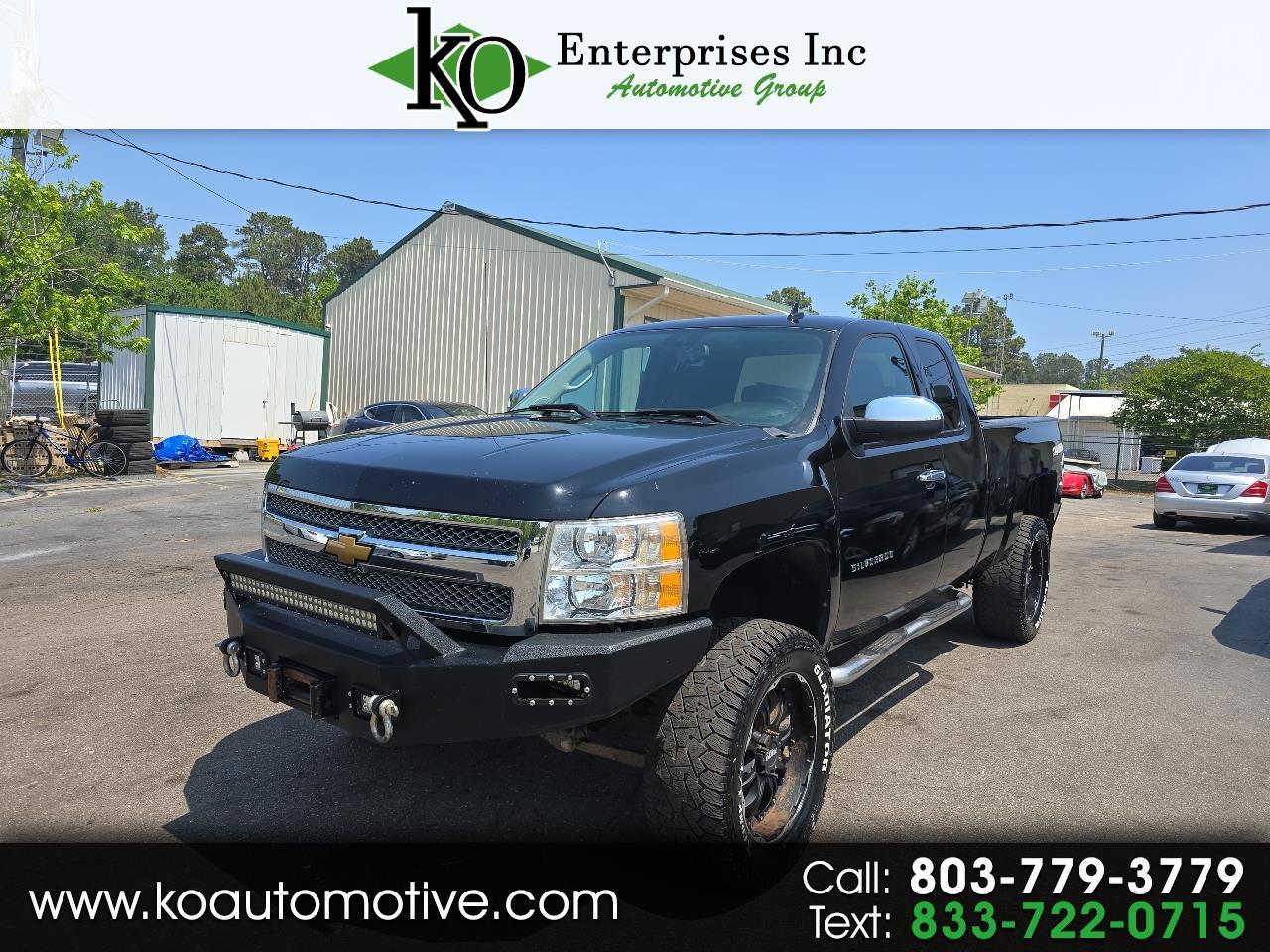Chevrolet Silverado 1500 4WD Ext Cab 143.5" LT 2013