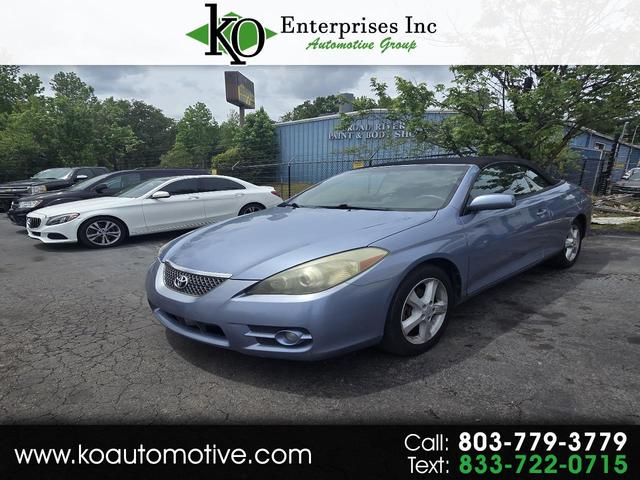 Blue 2007 Toyota Camry Solara 2 Dr Sport Convertible Convertible Front-Wheel Drive