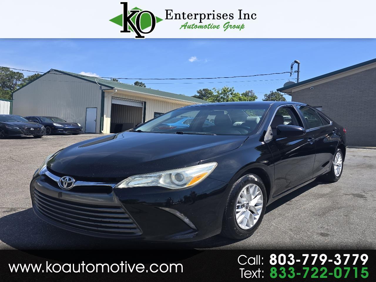 Toyota Camry 4dr Sdn I4 Auto SE w/Special Edition Pkg (Natl) 2016