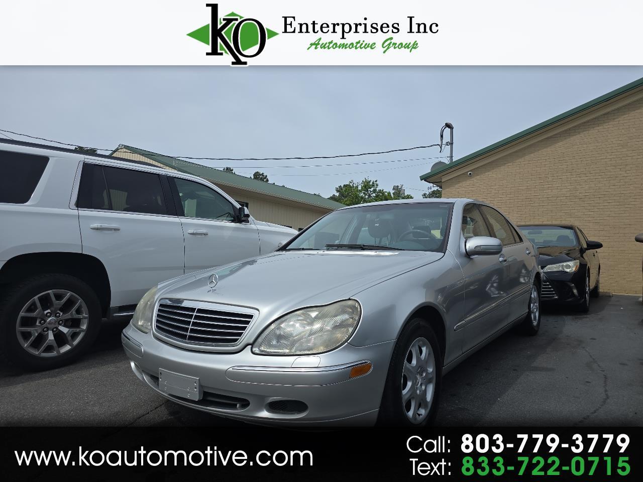 Mercedes-Benz S-Class 4dr Sdn 4.3L 2001