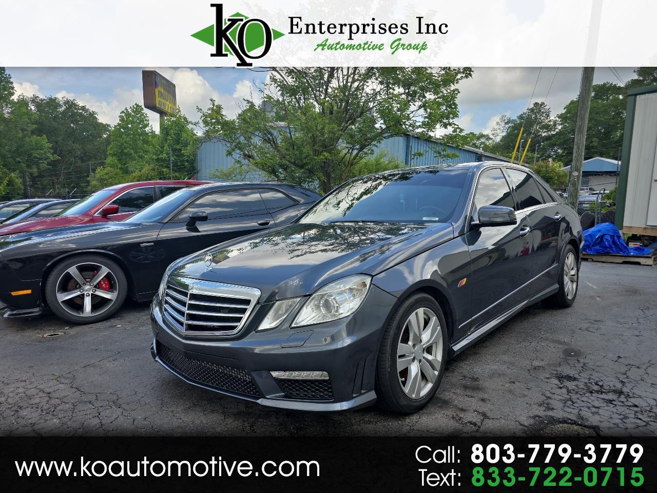 Mercedes-Benz E-Class 4dr Sdn E 350 Sport BlueTEC RWD *Ltd Avail* 2013