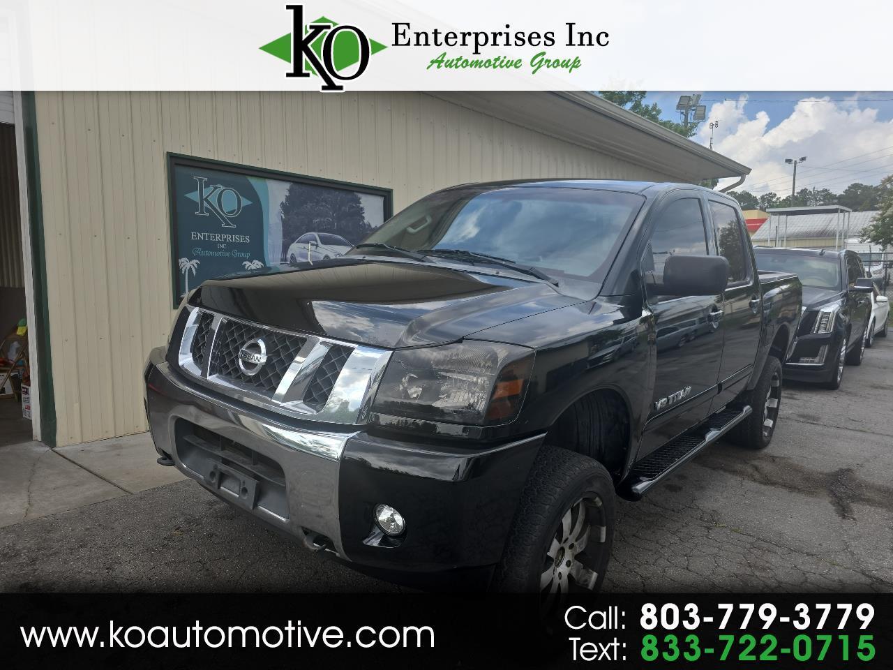 Nissan Titan 4WD Crew Cab SWB SV 2013