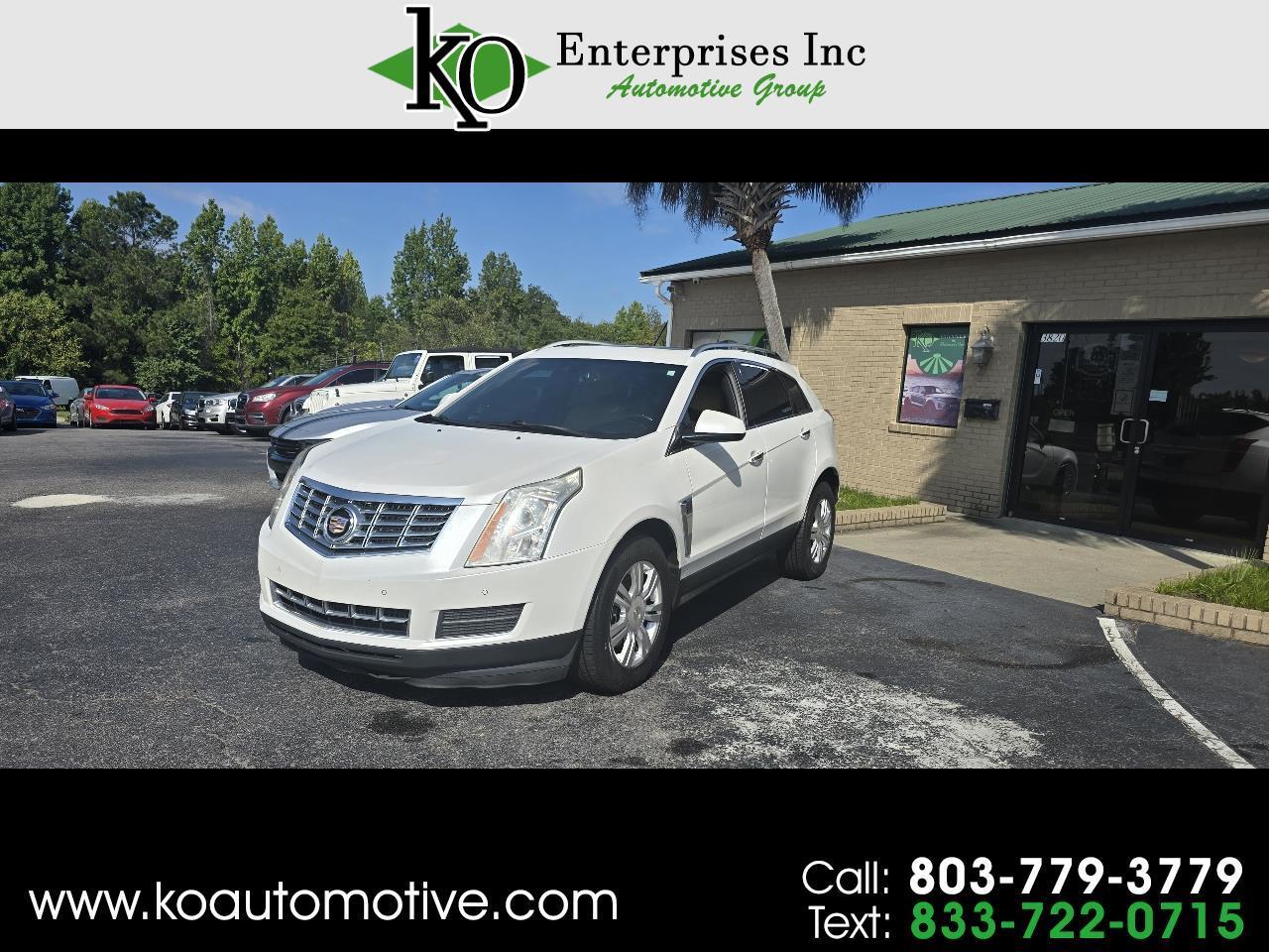 White 2014 Cadillac SRX SUV / Crossover Front-Wheel Drive 6-Speed Automatic