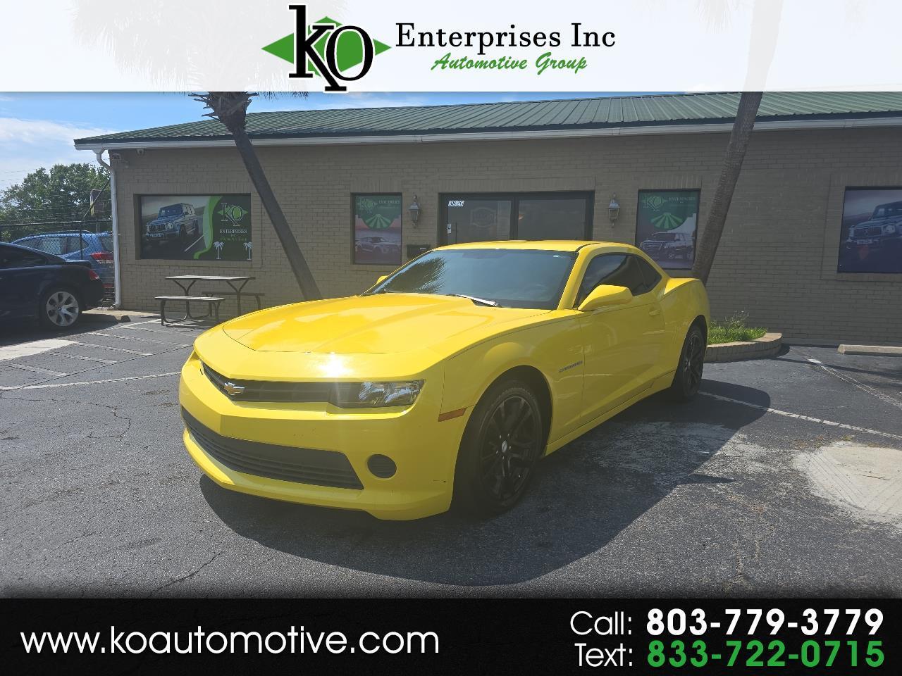 2015 Chevrolet Camaro 2dr Cpe LS w/2LS
