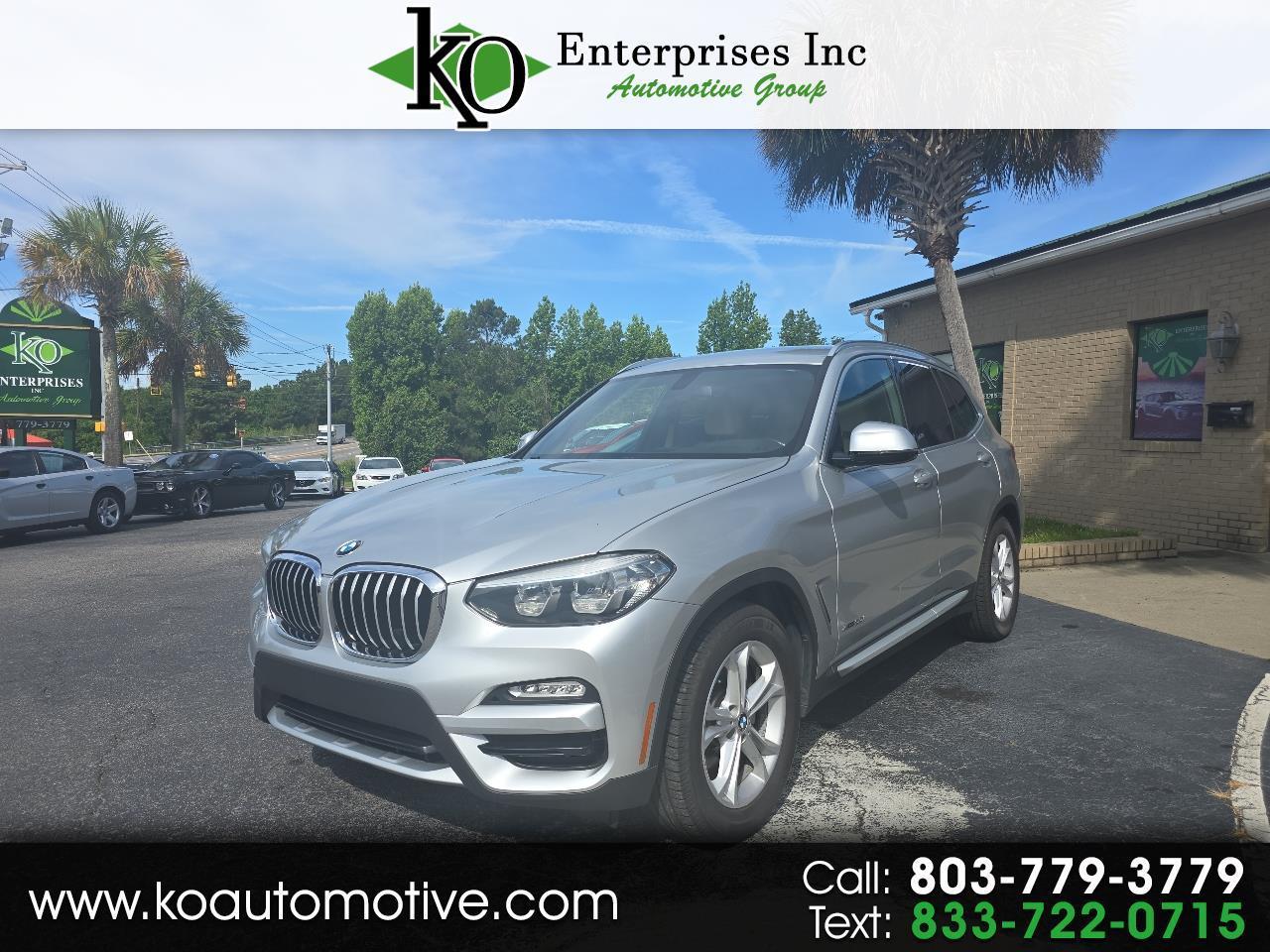 2018 BMW X3 xDrive30i Sports Activity Vehicle