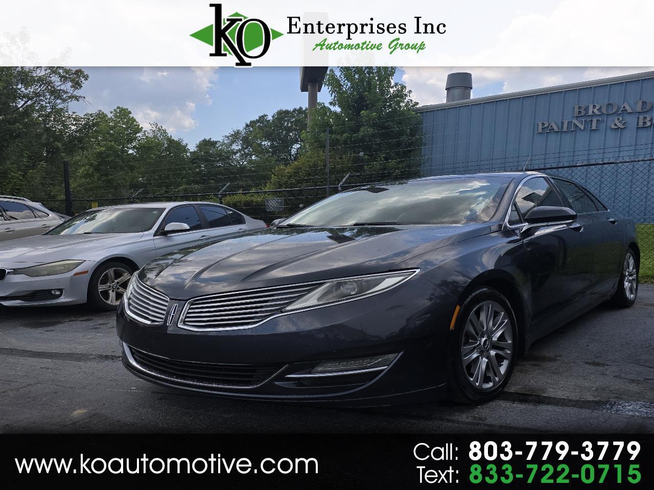 2014 Lincoln MKZ 4dr Sdn FWD