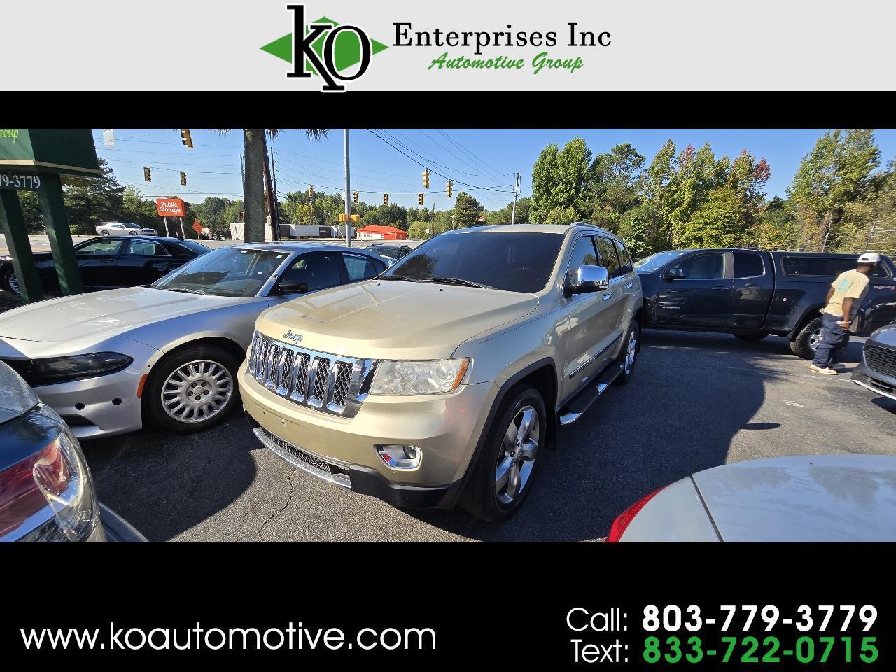 2012 Jeep Grand Cherokee RWD 4dr Overland