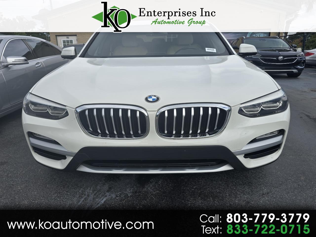 BMW X3 xDrive30i Sports Activity Vehicle 2018