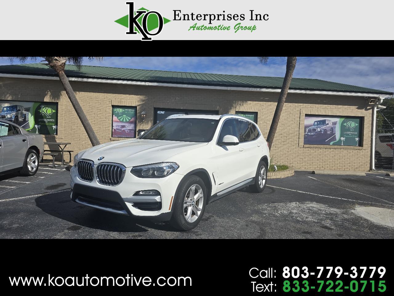 2018 BMW X3 xDrive30i Sports Activity Vehicle