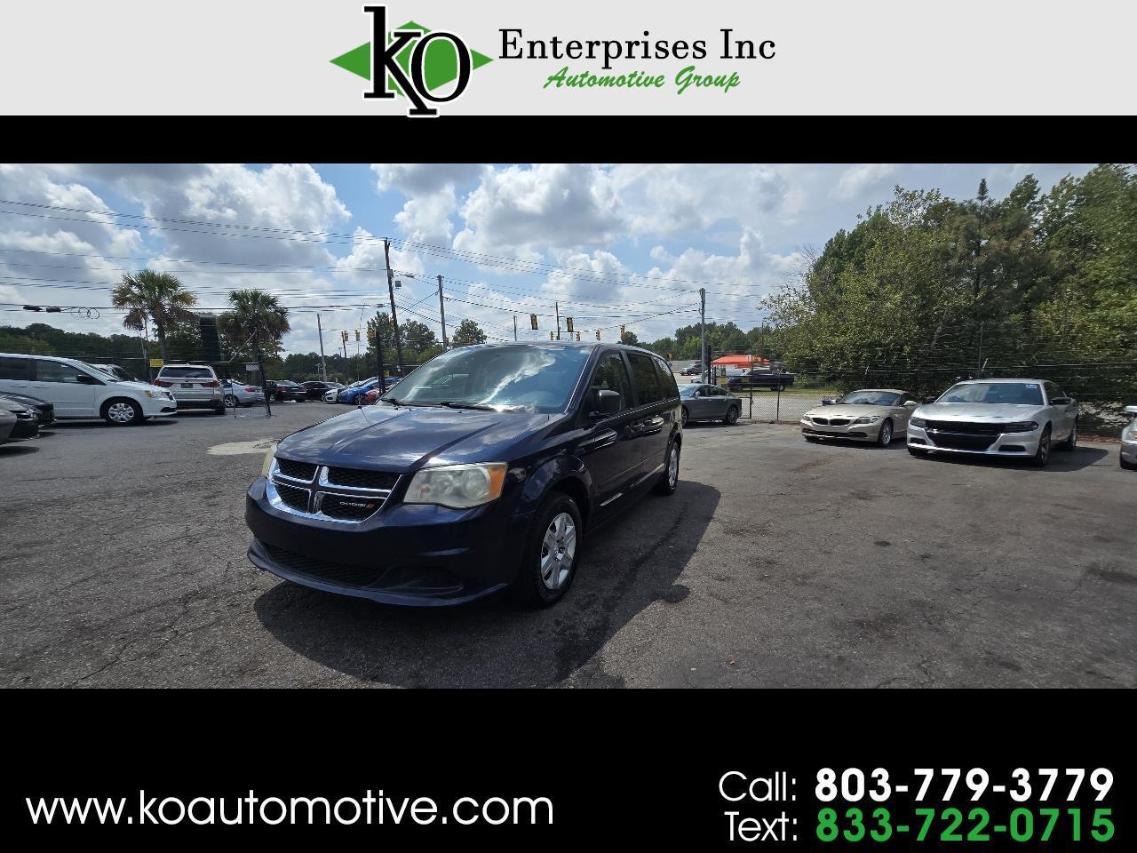 Dodge Grand Caravan 4dr Wgn SE 2012