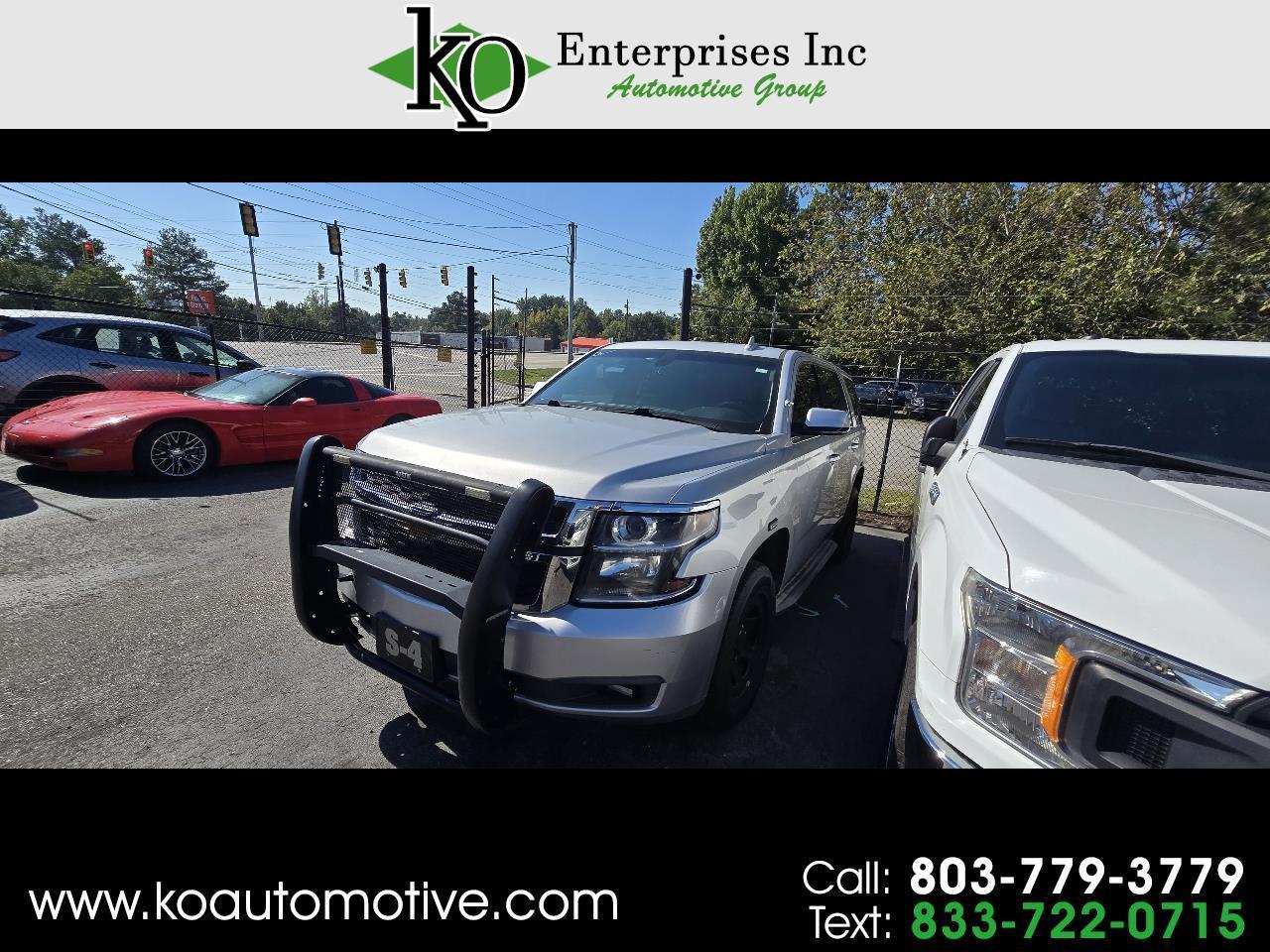 2019 Chevrolet Tahoe Police Vehicle