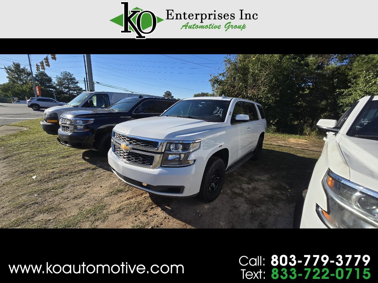 Chevrolet Tahoe 4WD 4dr Commercial 2018