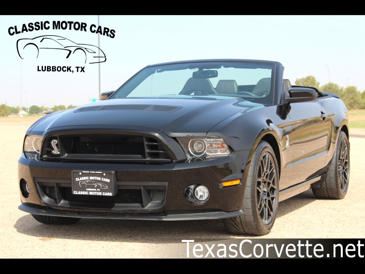 2013 Ford Mustang 2dr Conv Shelby GT500
