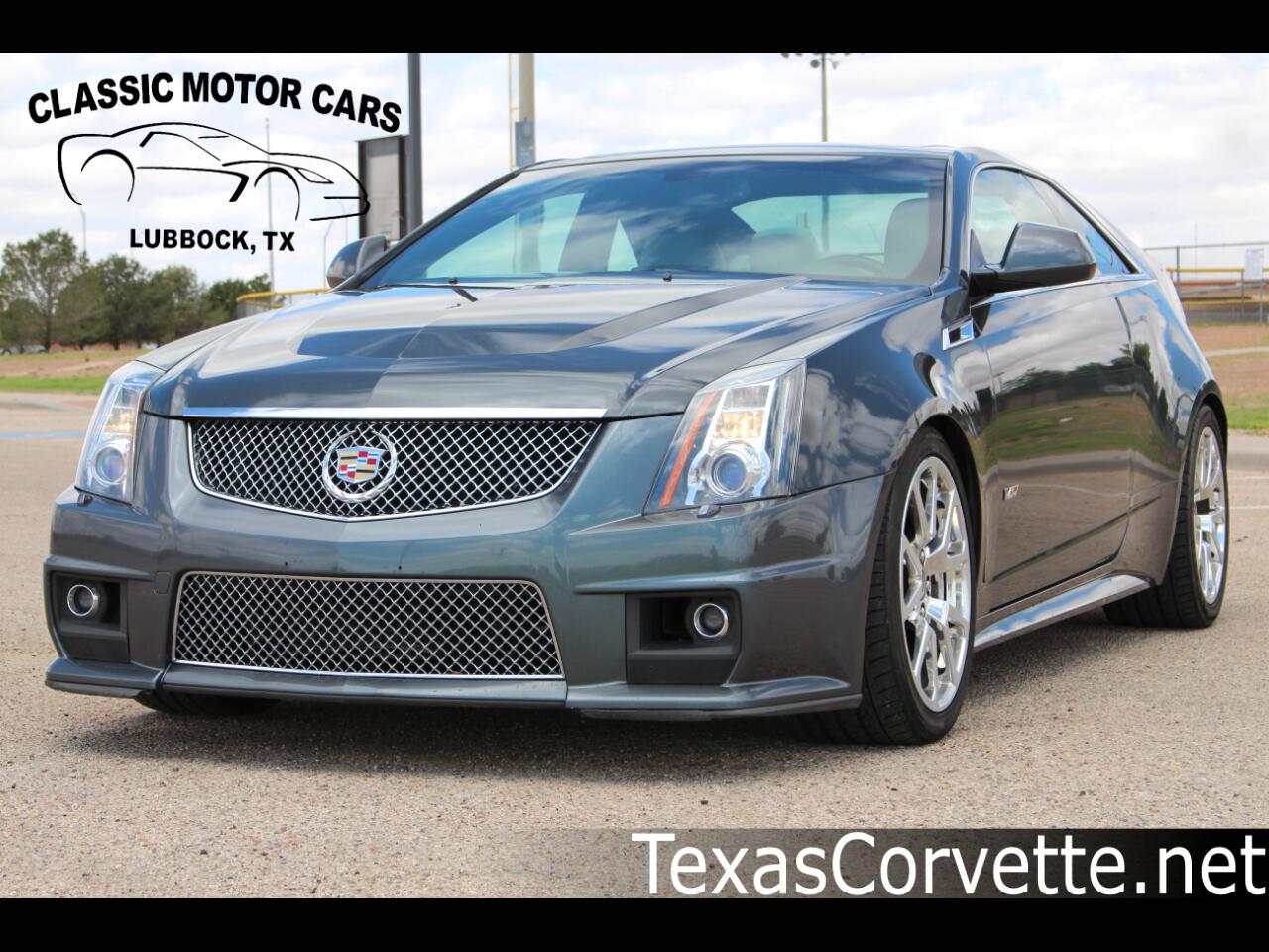 2012 Cadillac CTS-V Coupe 6-Speed Manual