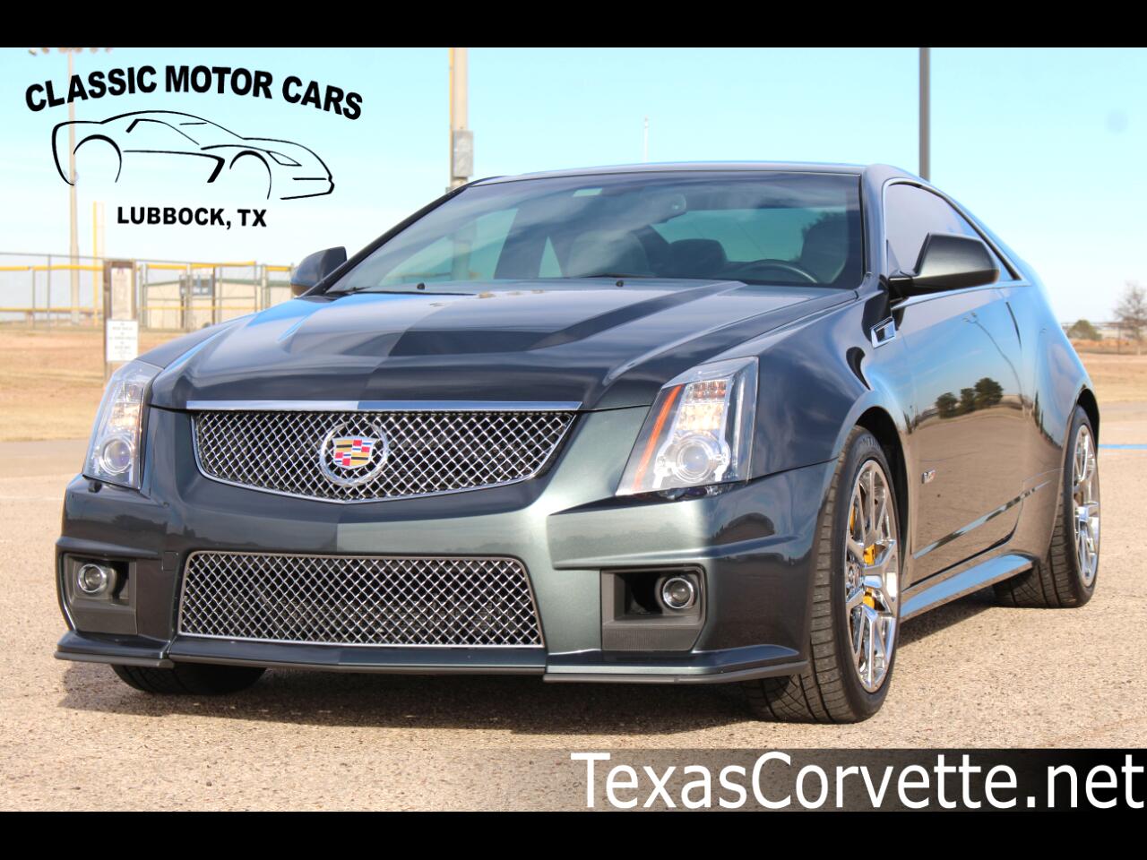 2012 Cadillac CTS-V Coupe 2dr Cpe