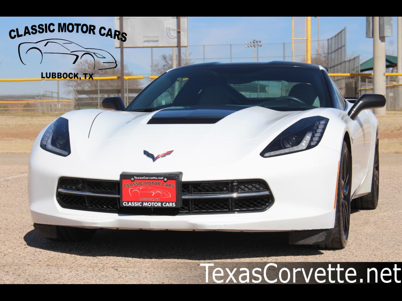 2016 Chevrolet Corvette 2dr Stingray Z51 Cpe w/2LT