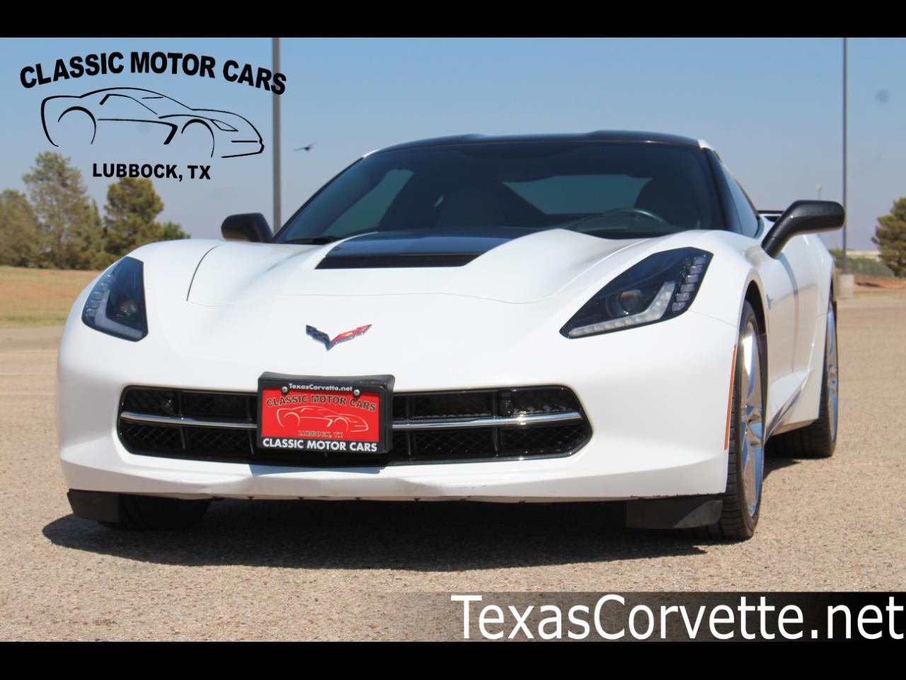 2016 Chevrolet Corvette 2dr Stingray Z51 Cpe w/2LT