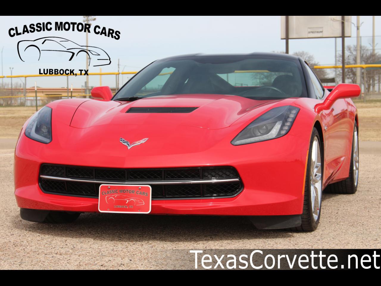 2015 Chevrolet Corvette 2dr Stingray Z51 Cpe w/2LT