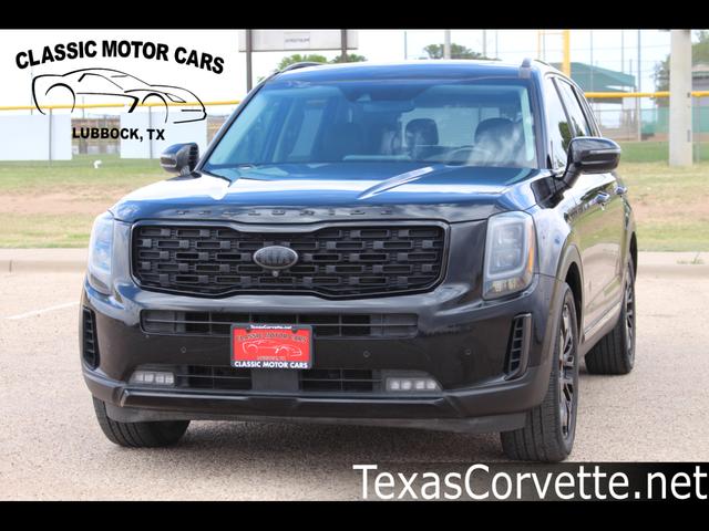 Black 2021 Kia Telluride SX AWD SUV / Crossover All-Wheel Drive Automatic