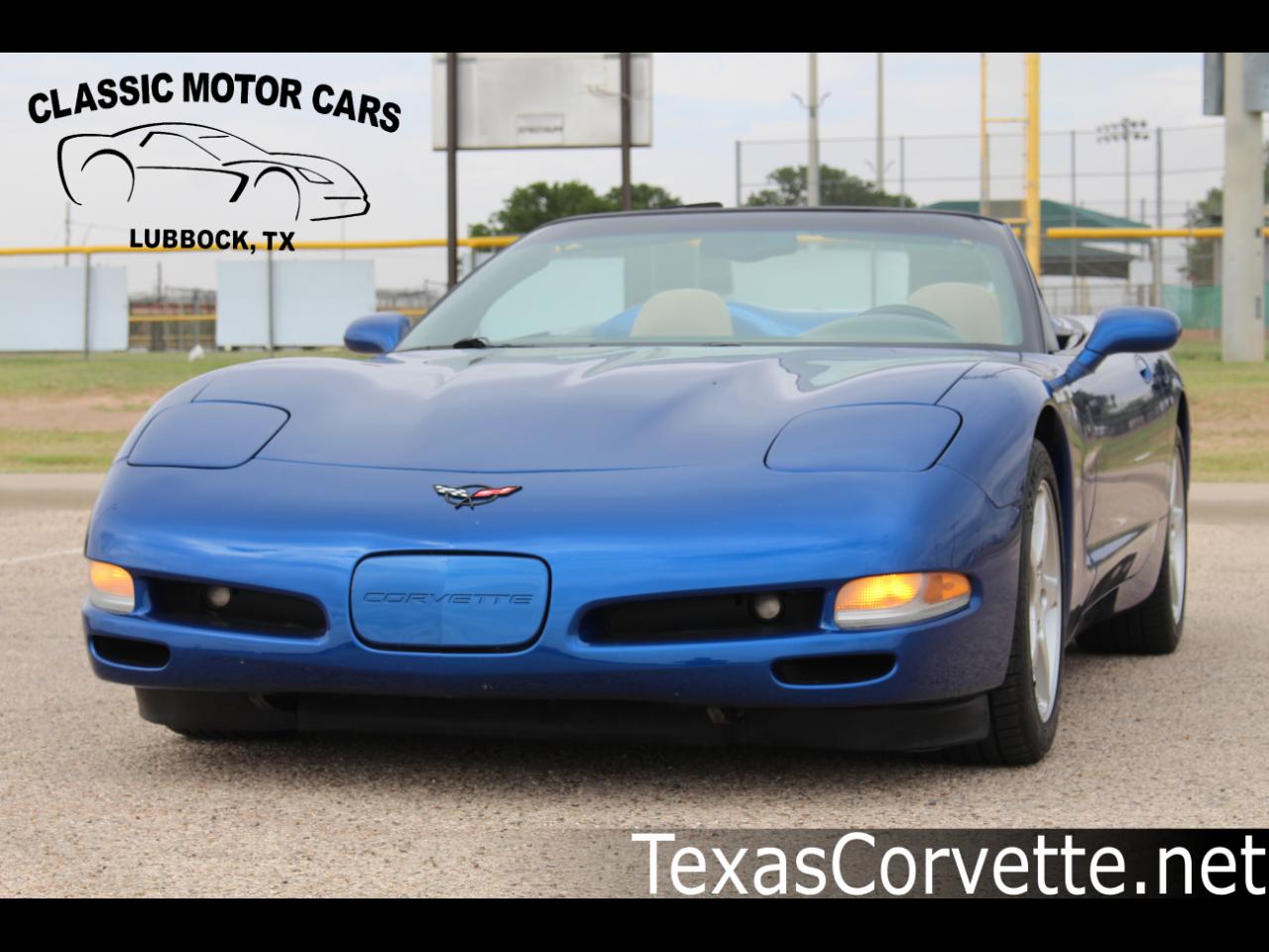 2002 Chevrolet Corvette 2dr Convertible