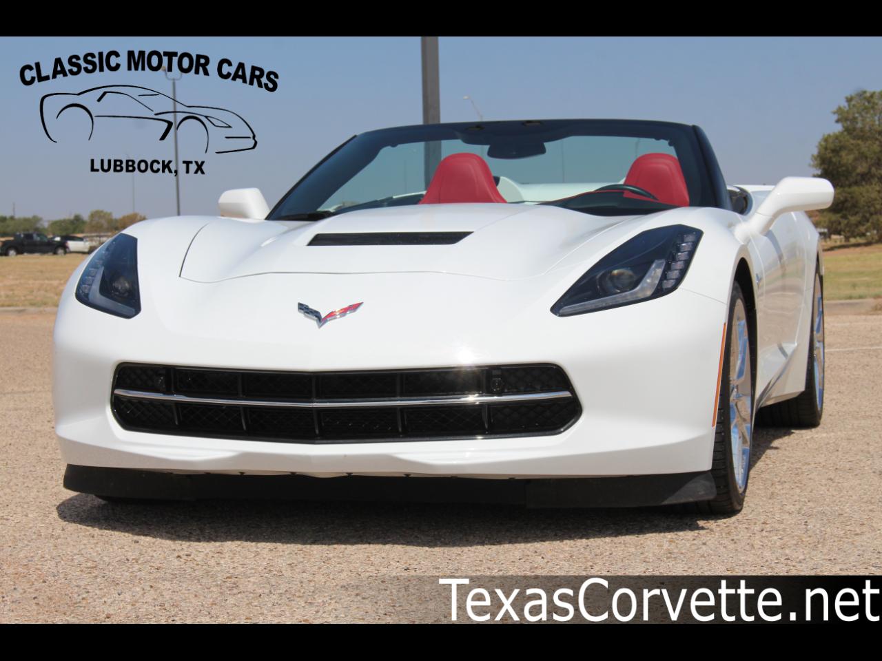 2019 Chevrolet Corvette 2dr Stingray Conv w/2LT