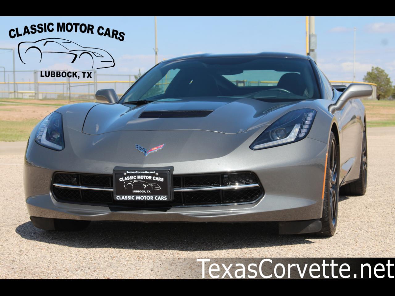 2016 Chevrolet Corvette 2dr Stingray Z51 Cpe w/3LT
