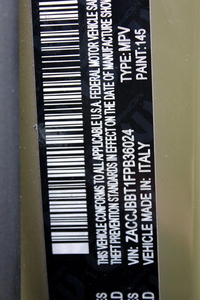 Jeep Renegade Latitude 4WD 2015