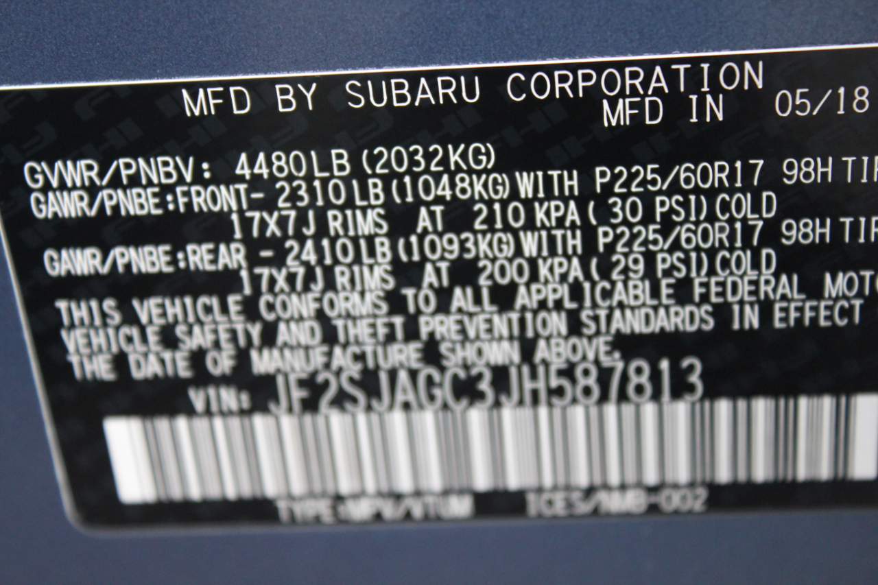 Subaru Forester 2.5i Premium PZEV CVT 2018