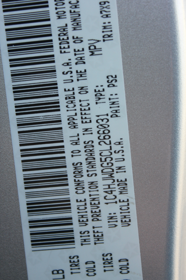 Jeep Wrangler Unlimited Sport 4WD 2012