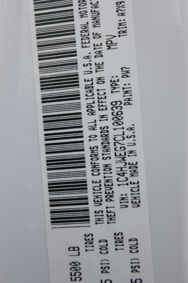 Jeep Wrangler Unlimited Sahara 4WD 2012