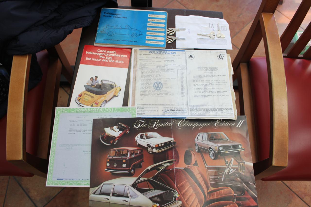 Volkswagen Beetle Convertible  1978