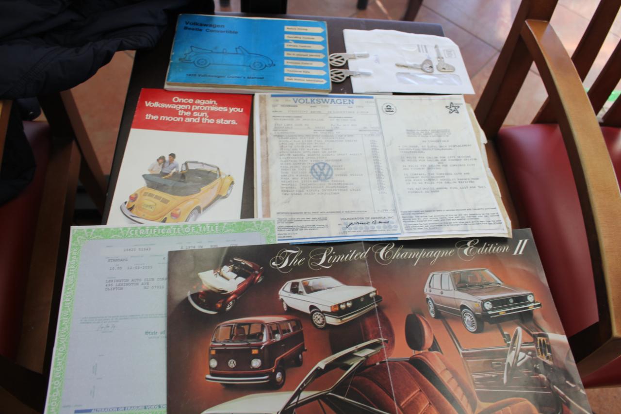 Volkswagen Beetle Convertible  1978