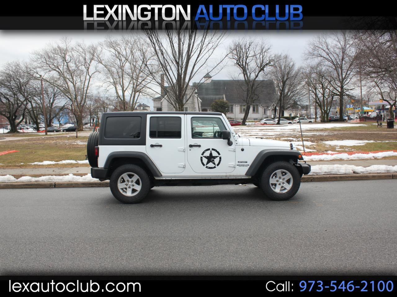 2016 Jeep Wrangler Unlimited Sport 4WD